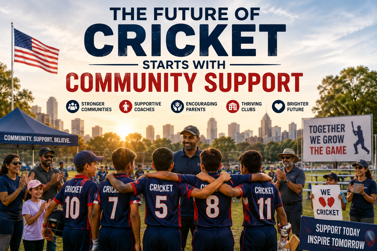 The Future of Cricket Starts with Community Support