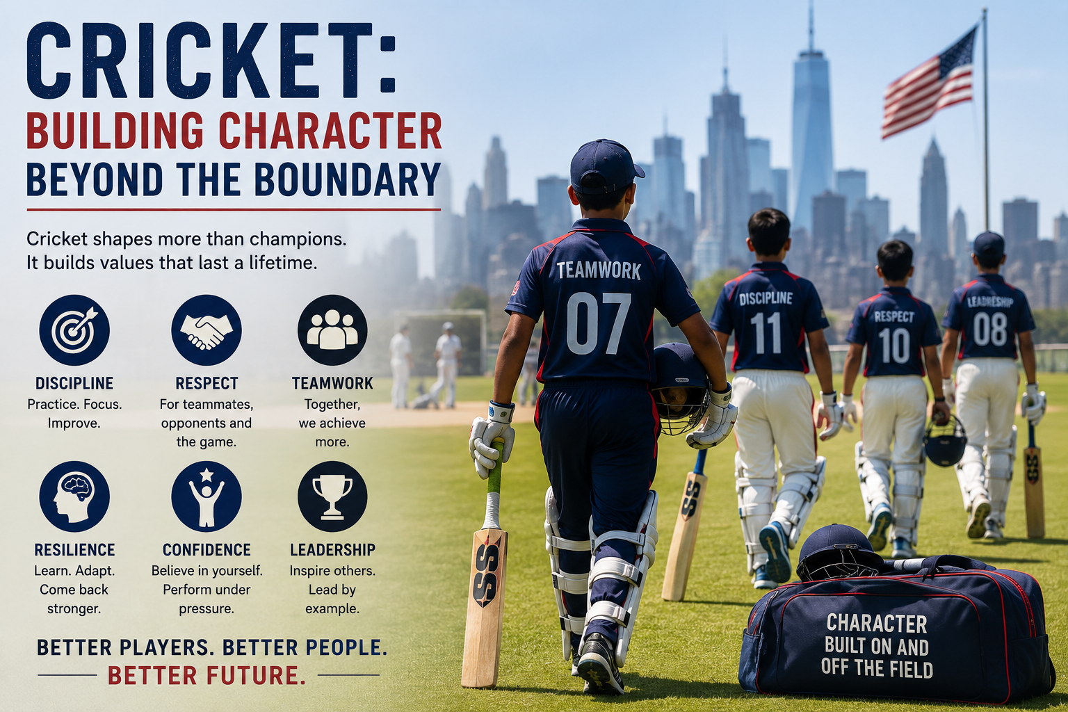 Cricket: Building Character Beyond the Boundary