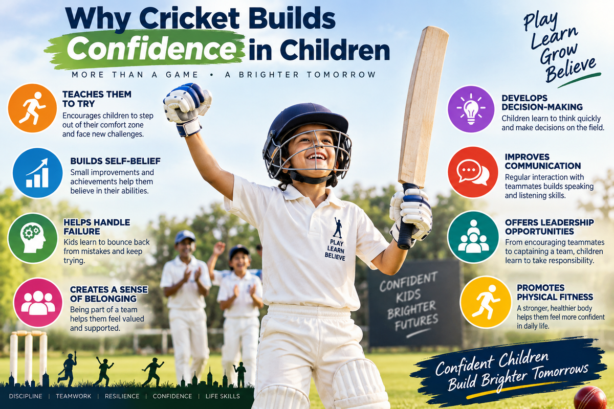 Why Cricket Builds Confidence in Children