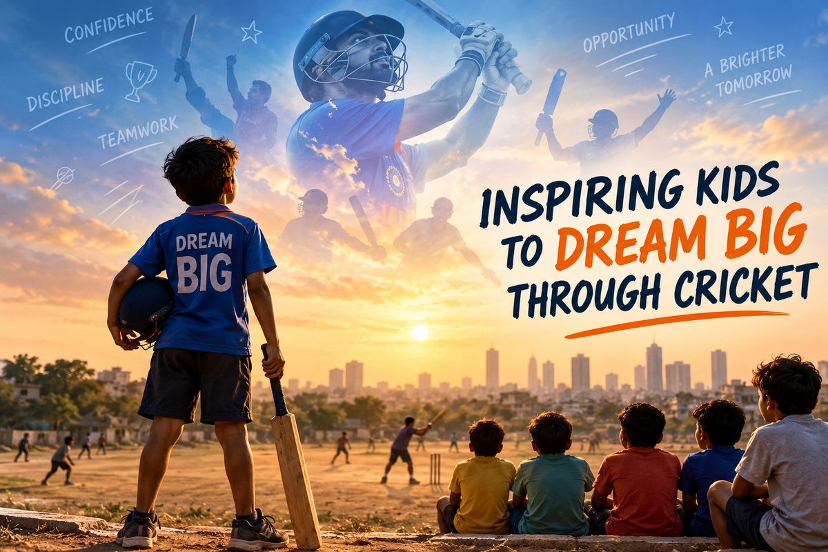 Inspiring Kids to Dream Big Through Cricket
