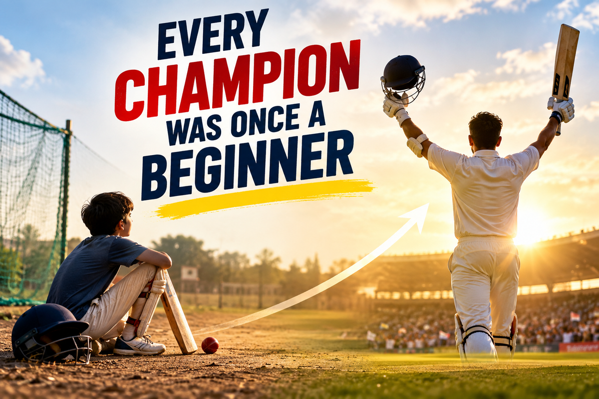Every Champion Was Once a Beginner