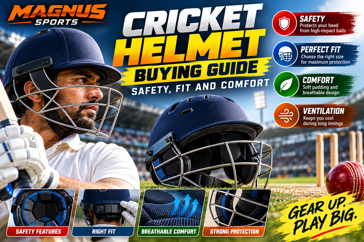 Cricket Helmet Buying Guide: Safety, Fit and Comfort