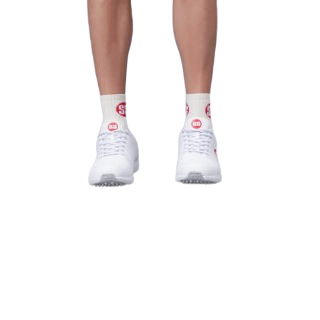 SS White Edition Cricket Shoes (Rubber Studs) - Magnus Cricket