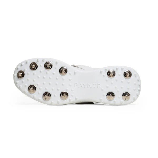 Payntr X Bowling SPIKE (All White) Cricket Shoes - Magnus Cricket