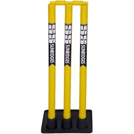 SS Plastic With Heavy Rubber Base Stump - Magnus Cricket