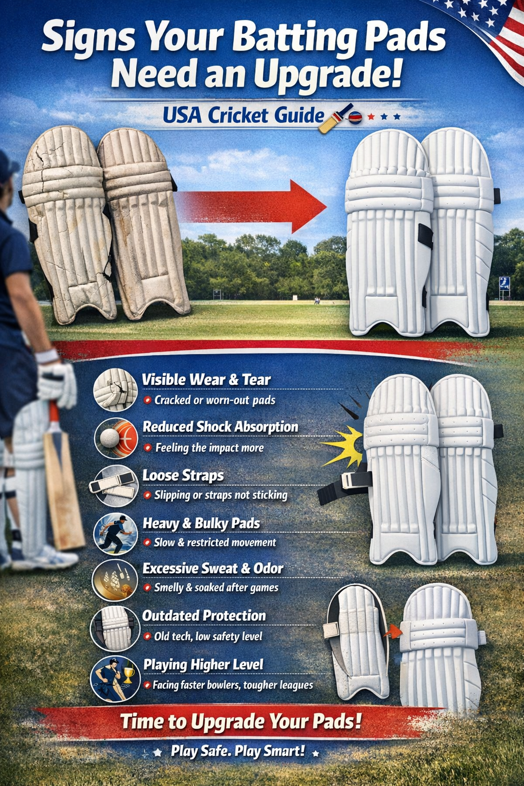 Signs Your Batting Pads Need an Upgrade
