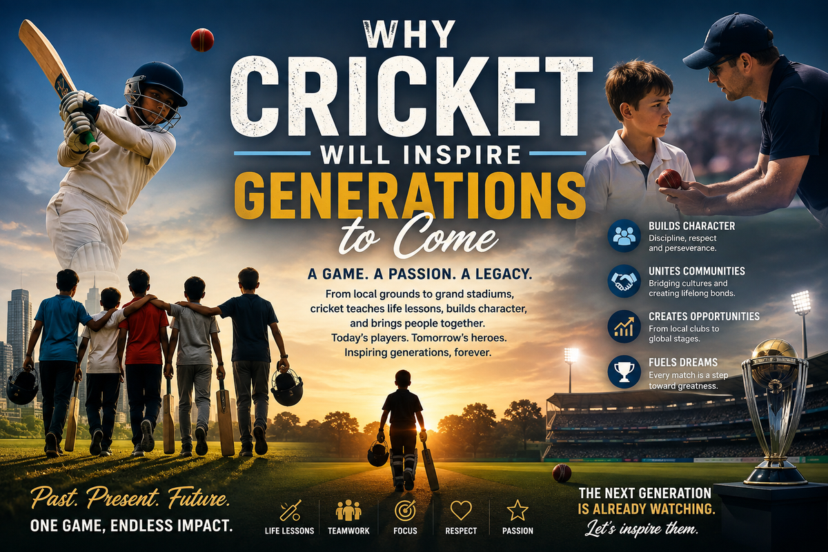 Why Cricket Will Inspire Generations to Come