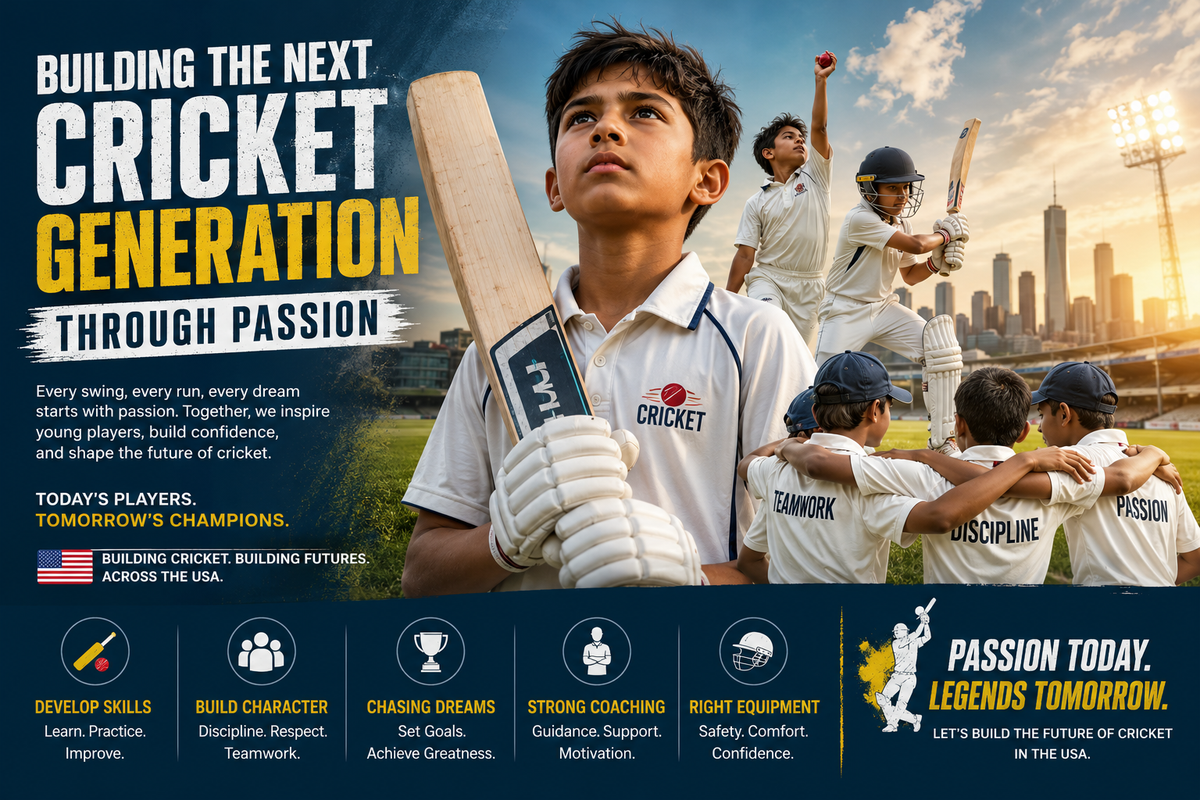 Building the Next Cricket Generation Through Passion