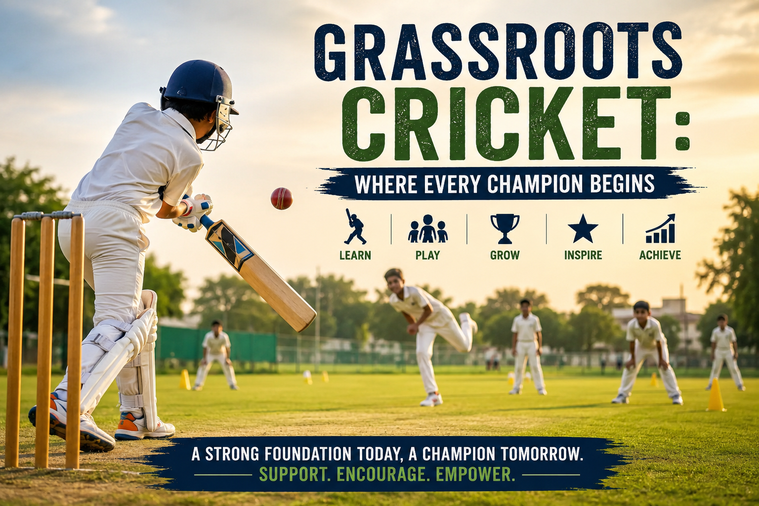 Grassroots Cricket: Where Every Champion Begins