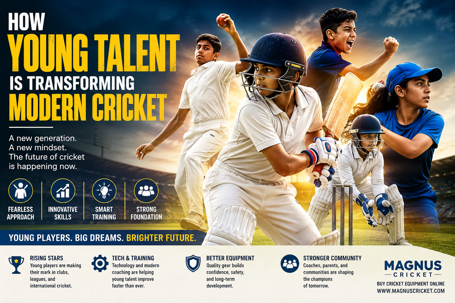 How Young Talent Is Transforming Modern Cricket