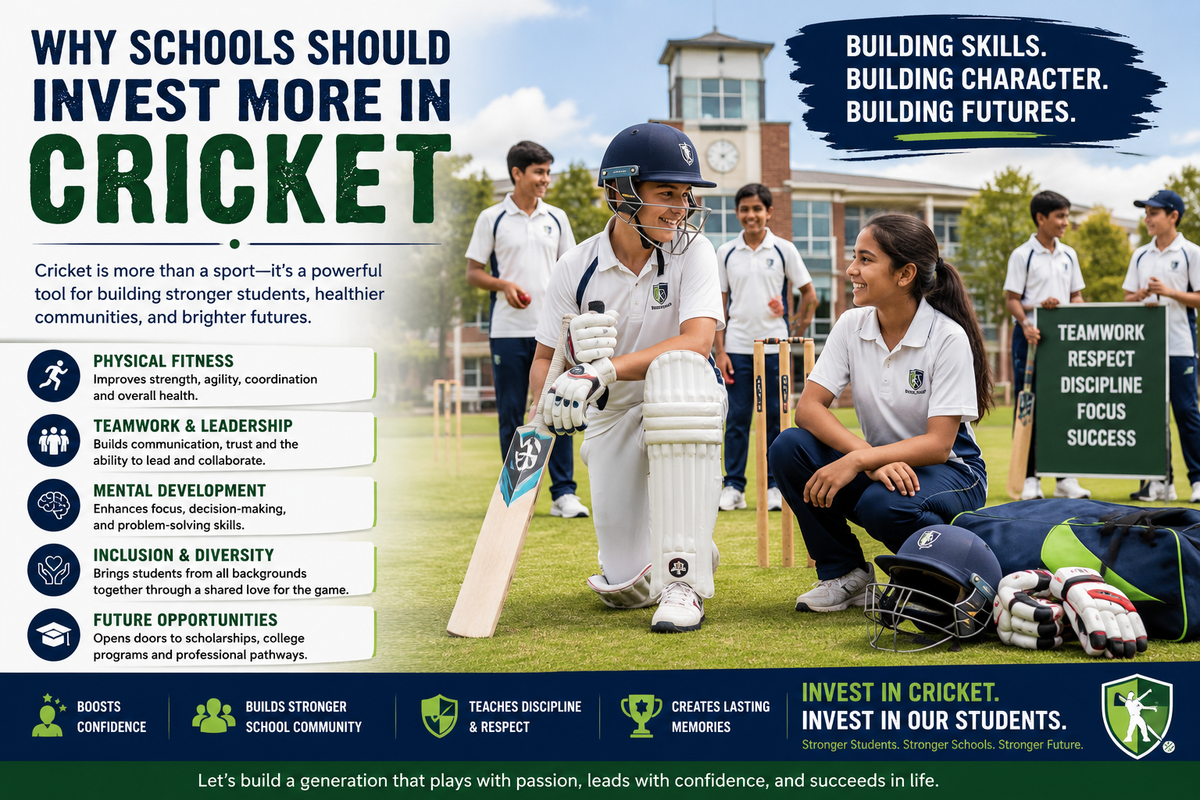 Why Schools Should Invest More in Cricket