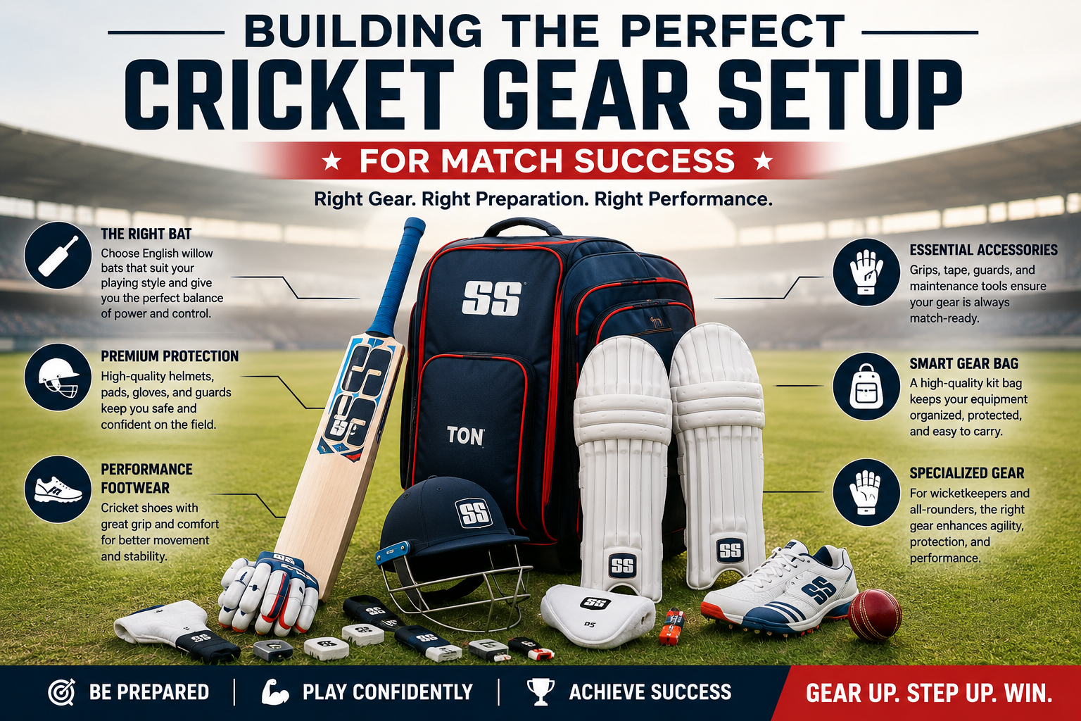 Building the Perfect Cricket Gear Setup for Match Success