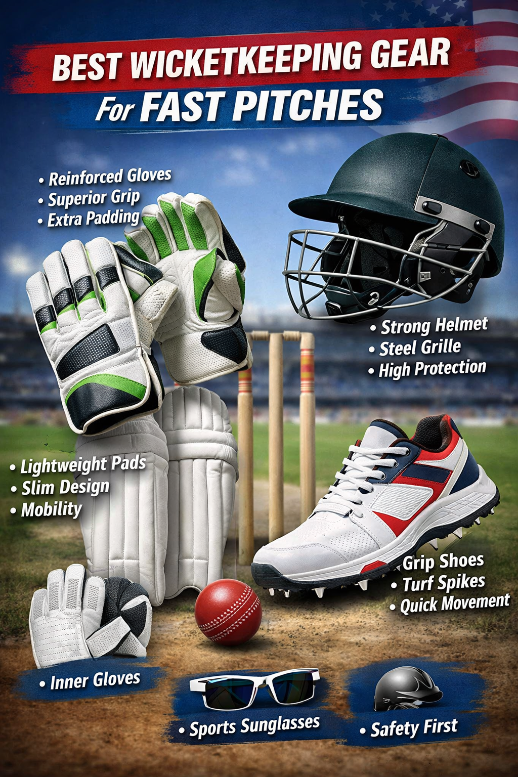 Best Wicketkeeping Gear for Fast Pitches
