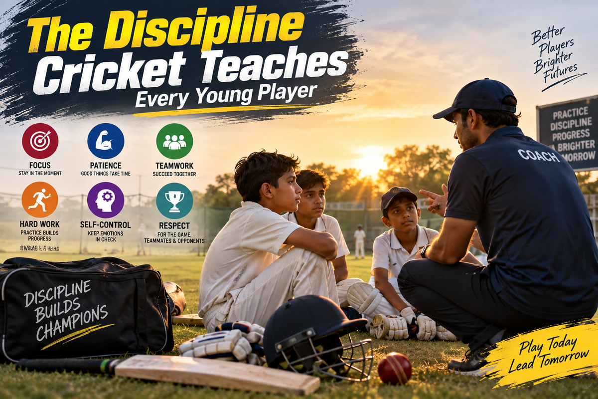 The Discipline Cricket Teaches Every Young Player