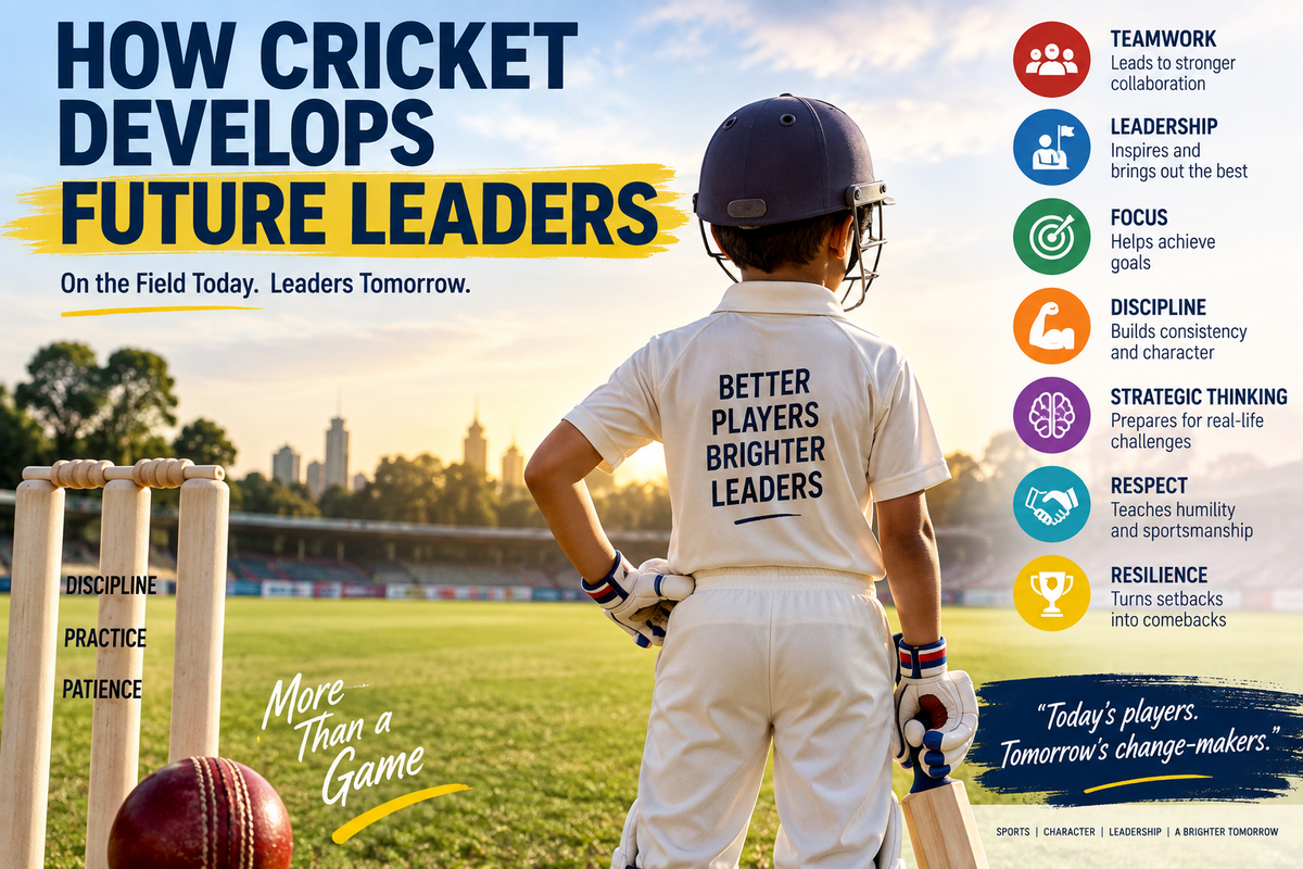 How Cricket Develops Future Leaders