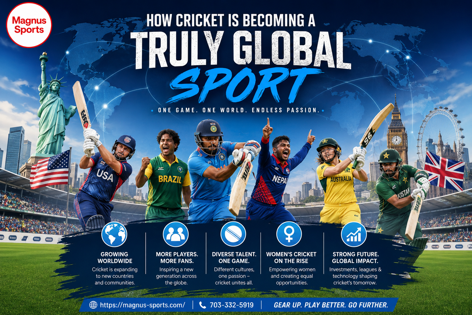 How Cricket Is Becoming a Truly Global Sport