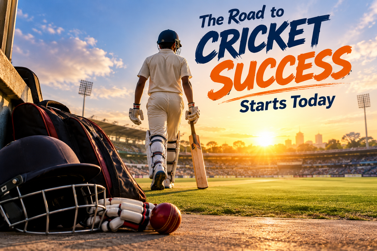 The Road to Cricket Success Starts Today
