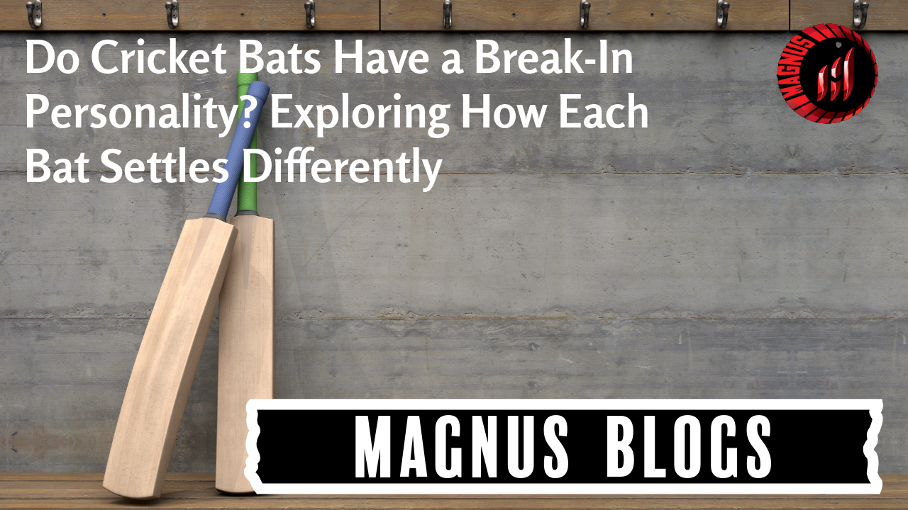 Do Cricket Bats Have a Break-In Personality? Exploring How Each Bat Settles Differently