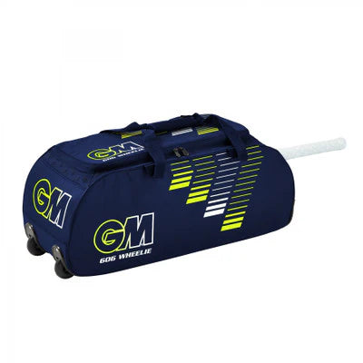 GM 606 WHEELIE CRICKET KIT BAG (NAVY) - Magnus Cricket
