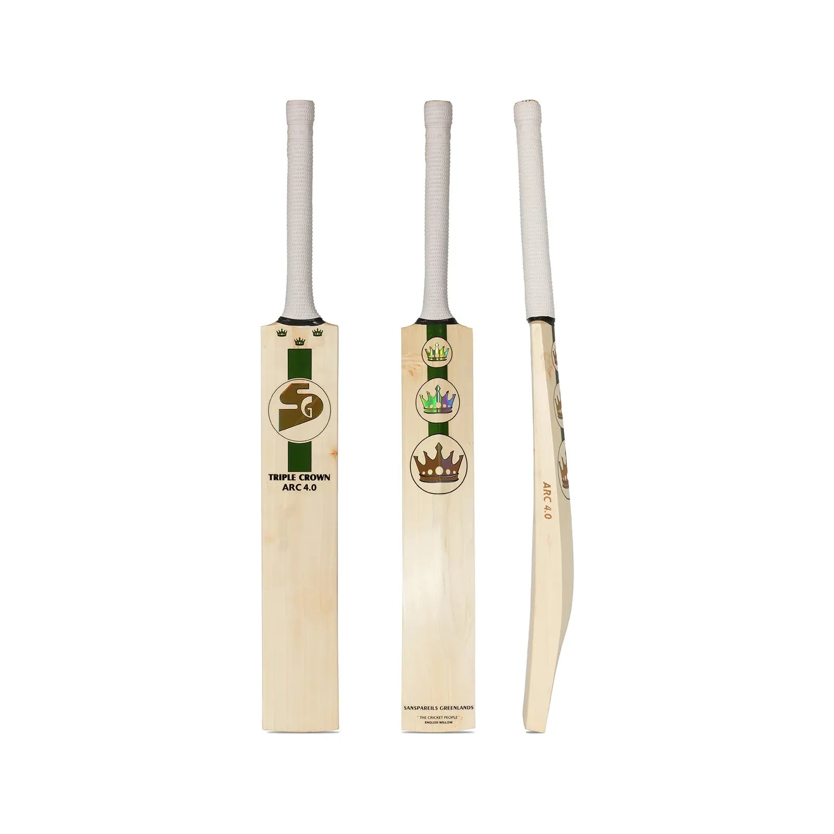 SG Triple Crown Arc 4.0 English Willow Cricket Bat - Magnus Cricket