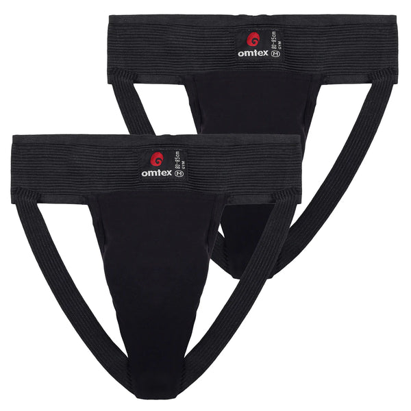 Omtex Gym Jockstrap Supporter Black - Magnus Cricket