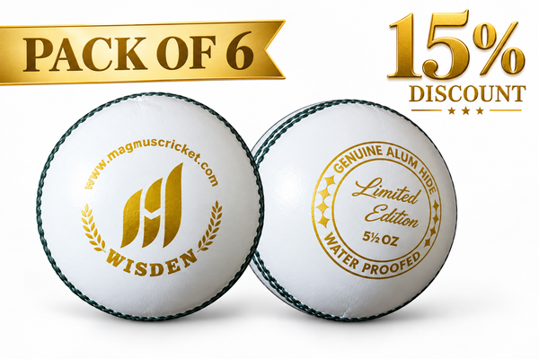 Magnus LE Cricket Leather Balls - Pack of 6