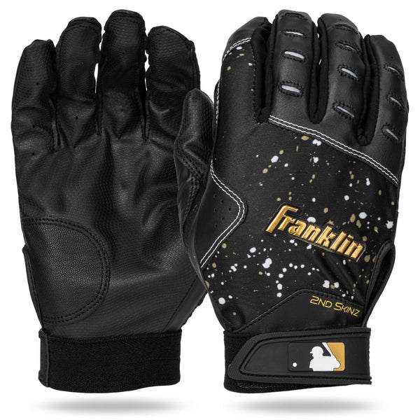 Franklin Batting Gloves Black / Gold - Magnus Cricket